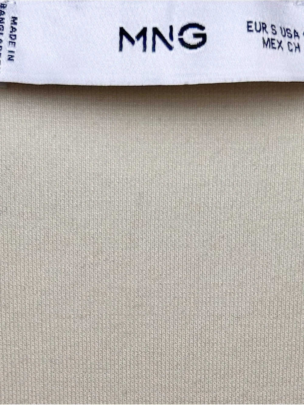 Like New Mango Fitted Midi Dress in Ecru, US 4 - Picture 7 of 7